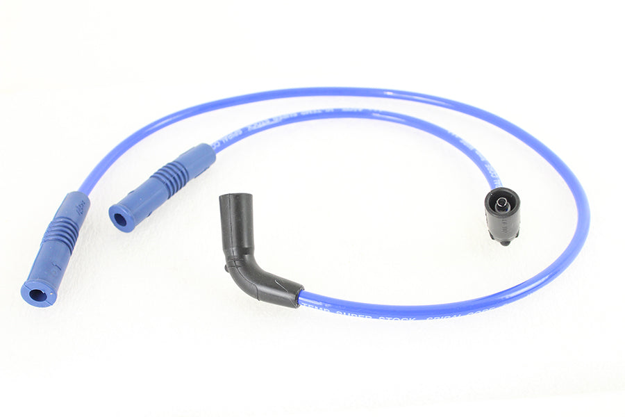 Accel 8mm S/S Spiral Core Ignition Wire Set Blue