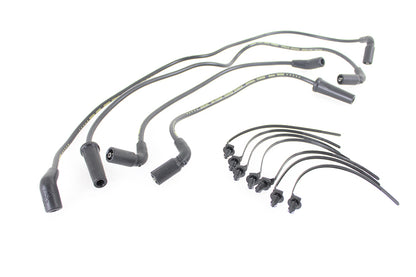 Accel 8mm S/S Spiral Core Ignition Wire Set Black