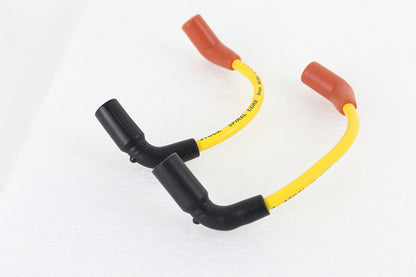 Accel 8mm S/S Spiral Core Ignition Wire Set Yellow