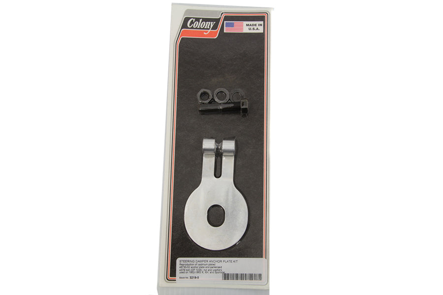 Steering Damper Anchor Plate Kit