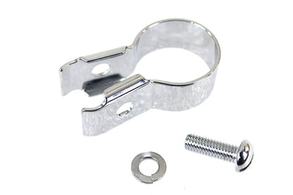 Front Brake Cable Handlebar Clip Chrome