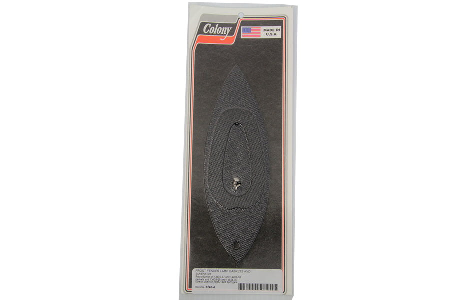Front Fender Lamp Gasket and Screw Kit