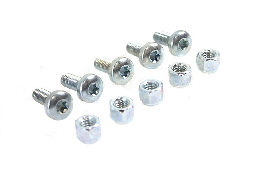 Rear Disc Bolt and Nut Kit Zinc