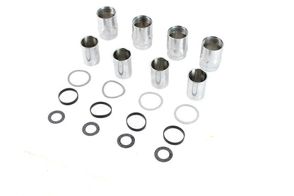 Valve Cover Set Chrome Plated