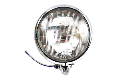5-3/4 Round Headlamp Assembly Chrome