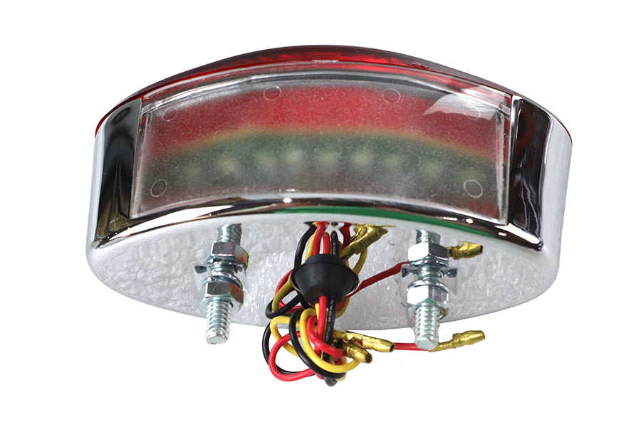 Chrome Tail Lamp Cateye Style