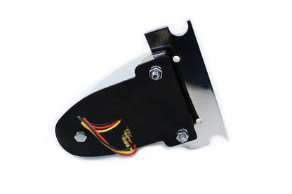 Chrome Sparto Style LED Tail Lamp Red