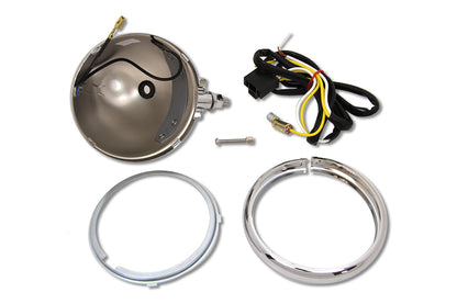 4-1/2 Custom Round Headlamp Shell