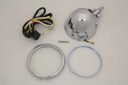 4-1/2 Custom Round Headlamp Shell