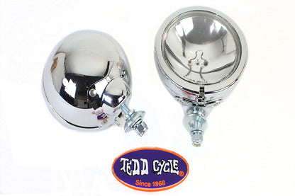 Chrome Spotlamp Assembly Set