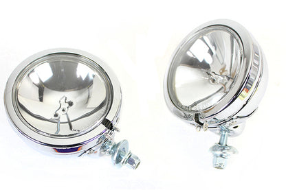 Chrome Spotlamp Assembly Set