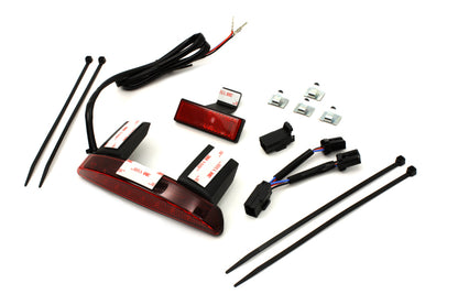 Chopped Fender Rear Edge Lamp with Red Lens