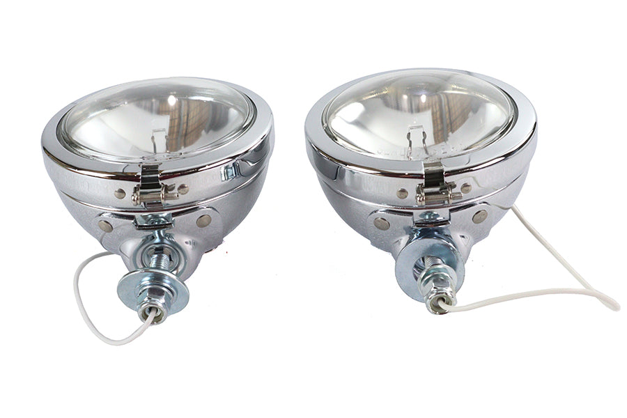 Replica Chrome Guide Spotlamp Set 12 Volt