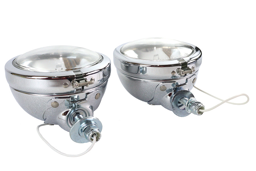 Replica Chrome Guide Spotlamp Set 12 Volt