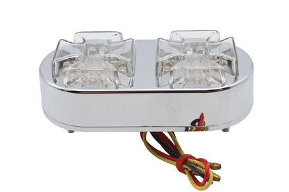 Chrome Maltese Tail Lamp