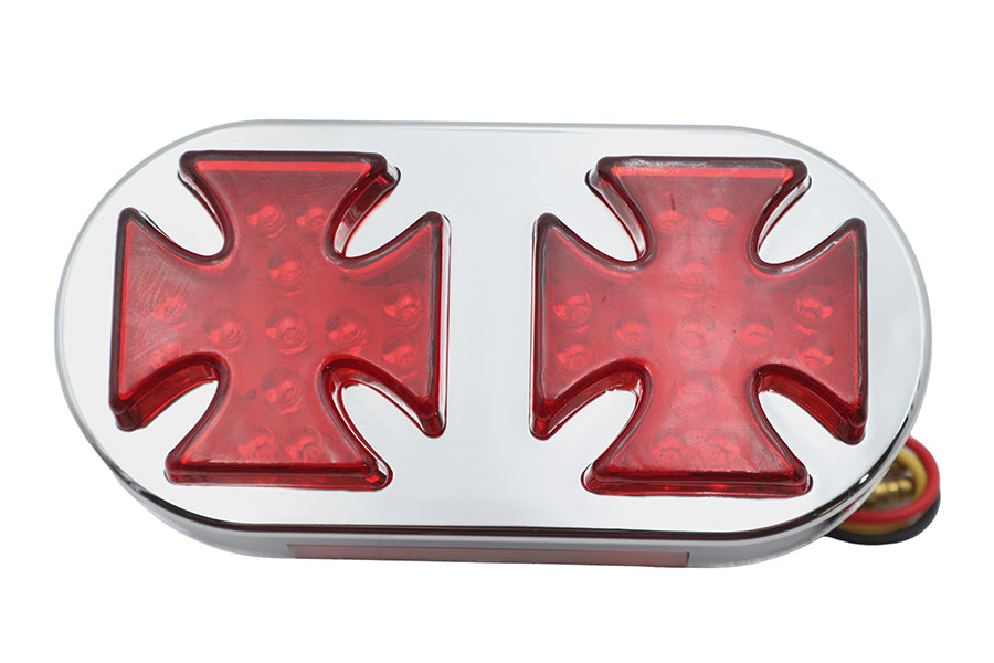 Chrome Maltese Tail Lamp