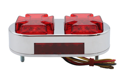 Chrome Maltese Tail Lamp