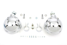 12 Volt 4 1/2 Chrome Spotlamp Kit