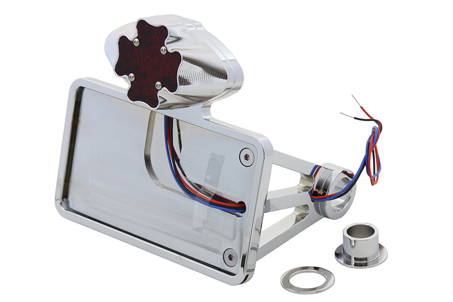 Maltese LED Tail Lamp Kit Chrome