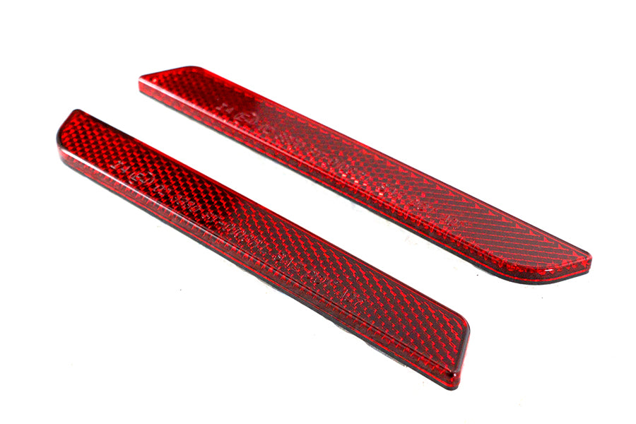 Rear Red Reflector Set for Struts