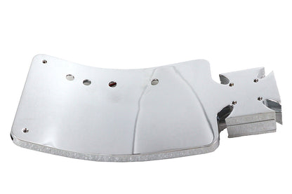Chrome Maltese LED Tail Lamp License Plate Assembly