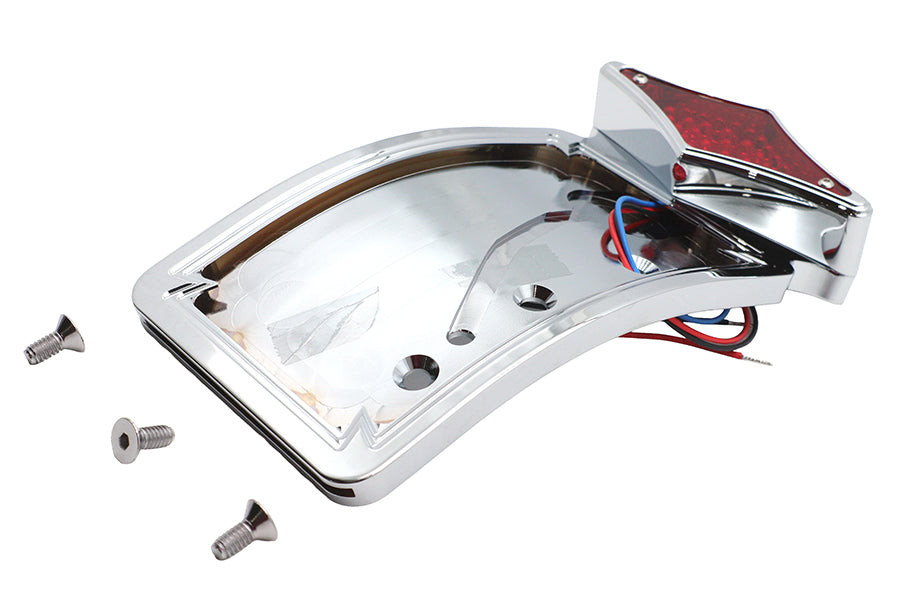 Tail Lamp and License Plate Set Diamond Style