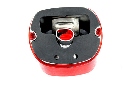 Tail Lamp Lens Laydown Style Red