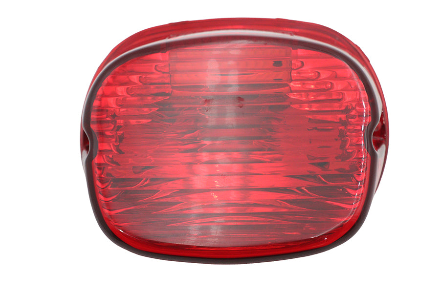 Tail Lamp Lens Laydown Style Red