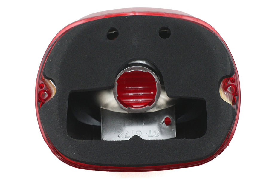 Tail Lamp Lens Laydown Style Red