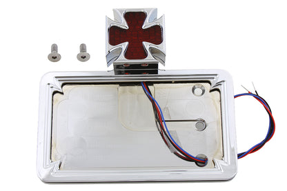 Tail Lamp and License Plate Assembly Maltese Style