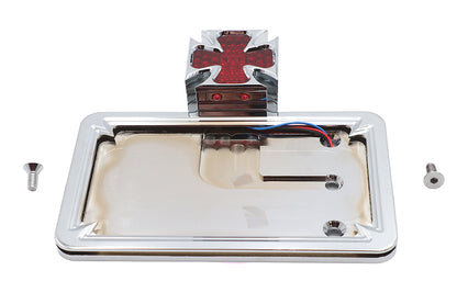 Tail Lamp and License Plate Assembly Maltese Style