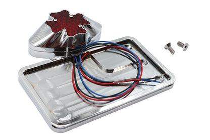 Tail Lamp and License Plate Assembly Maltese Style