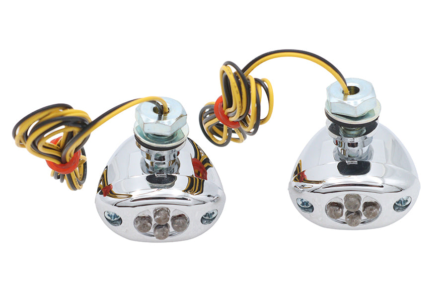 LED Amber Marker Lamp Set, Center Mount