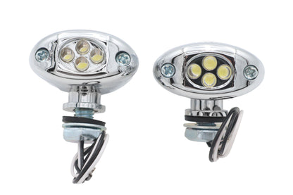 LED Clear Marker Lamp Set Center Mount