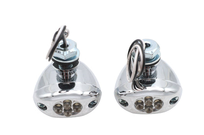 LED Clear Marker Lamp Set Center Mount