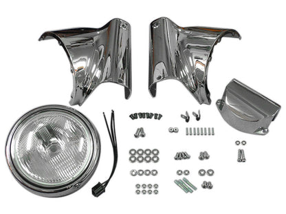Chrome Headlamp Cowl Kit