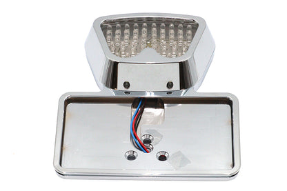 Chrome Fender Mount LED Tail Lamp Zoid Type