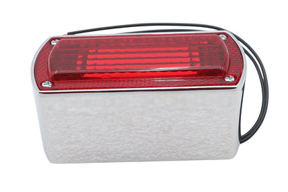 Chrome Die Cast Box Style Tail Lamp