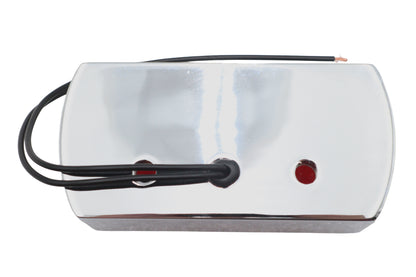 Chrome Die Cast Box Style Tail Lamp
