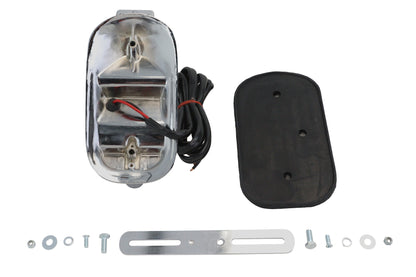 Chrome Skull Grill Tombstone Tail Lamp