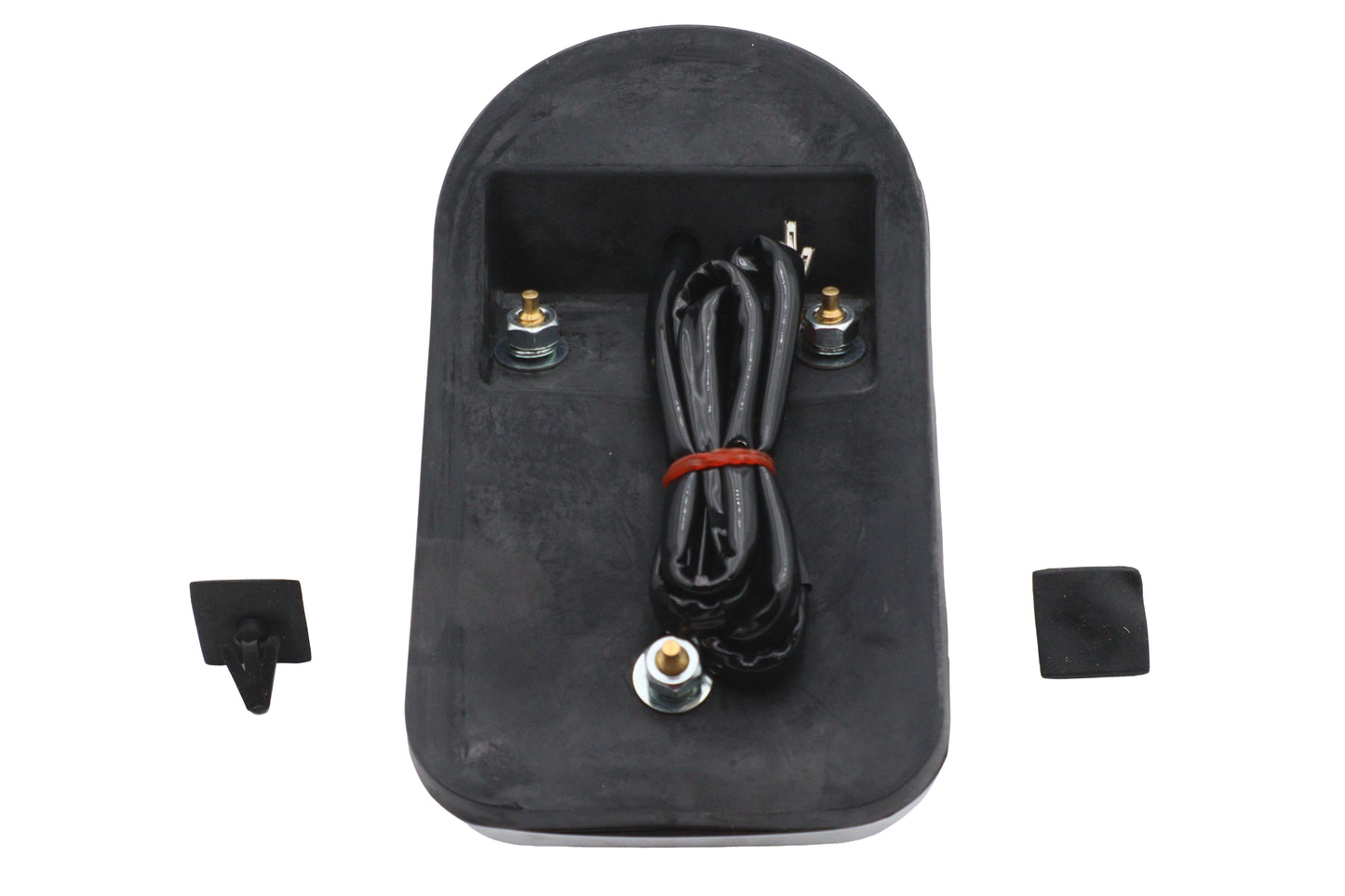 Chrome Tombstone Tail Lamp Assembly Bulb Type