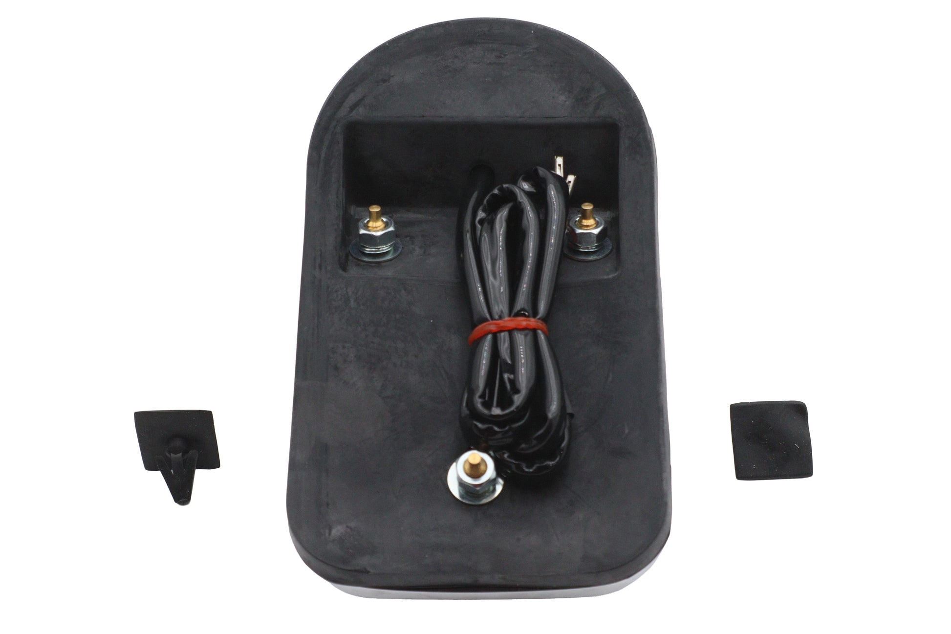 Chrome Tombstone Tail Lamp Assembly Bulb Type