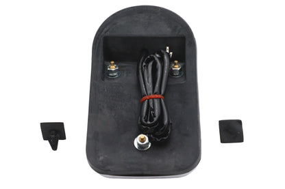 Chrome Tombstone Tail Lamp Assembly Bulb Type