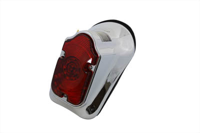 Chrome Tombstone LED Tail Lamp Assembly