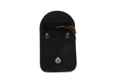 Chrome Tombstone LED Tail Lamp Assembly