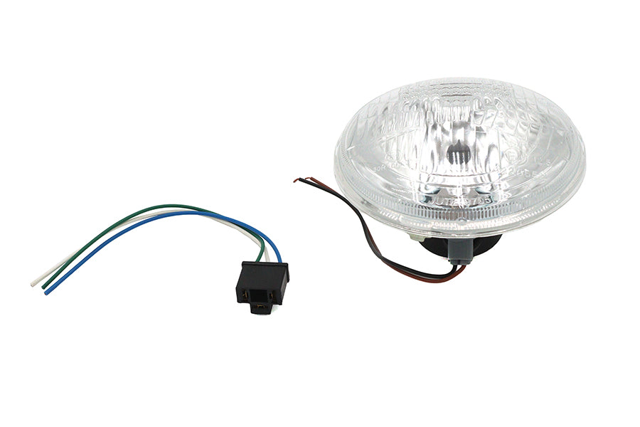 Bates 5-3/4 Round Headlamp Unit