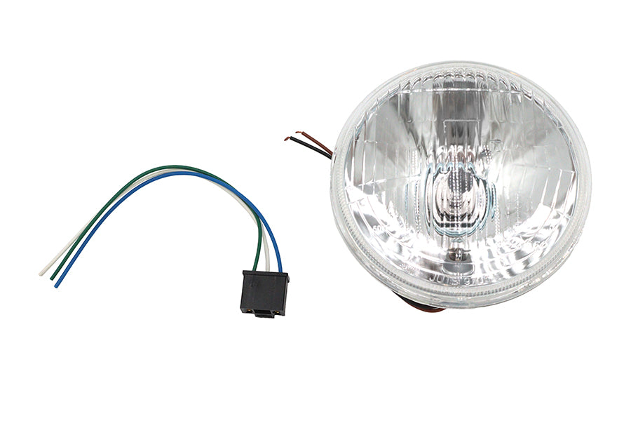 Bates 5-3/4 Round Headlamp Unit