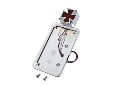 Maltese LED Vertical Tail Lamp and License Plate Mount
