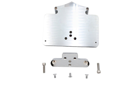 Tail Lamp and License Plate Holder Chrome