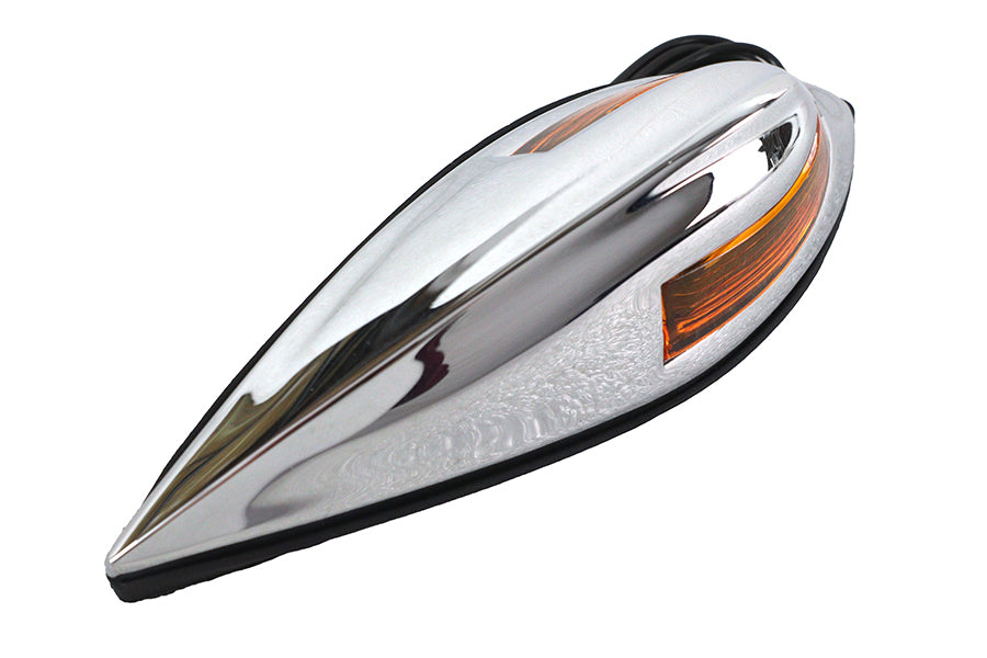 Front Fender Lamp Chrome
